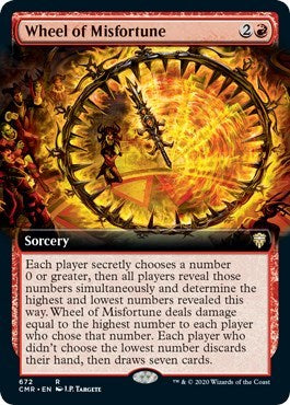 Wheel of Misfortune (Extended Art) [Commander Legends] - Destination Retro