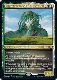 Karametra, God of Harvests (Foil Etched) [Commander Legends] - Destination Retro