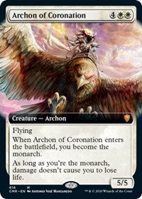 Archon of Coronation (Extended Art) [Commander Legends] - Destination Retro