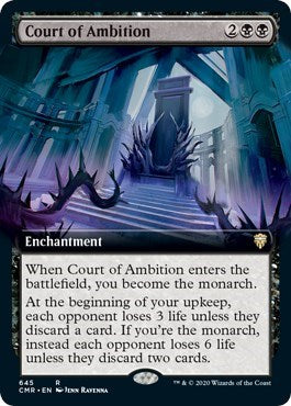 Court of Ambition (Extended Art) [Commander Legends] - Destination Retro