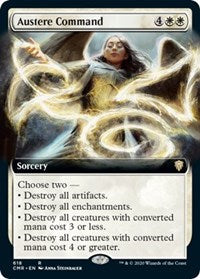Austere Command (Extended Art) [Commander Legends] - Destination Retro