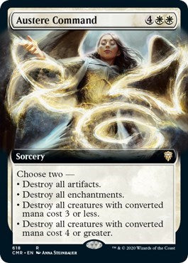 Austere Command (Extended Art) [Commander Legends] - Destination Retro
