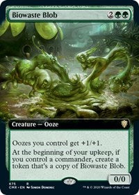 Biowaste Blob (Extended Art) [Commander Legends] - Destination Retro