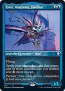 Esior Wardwing Familiar (Foil Etched) [Commander Legends] - Destination Retro