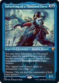 Sakashima of a Thousand Faces (Foil Etched) [Commander Legends] - Destination Retro