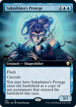 Sakashima's Protege (Extended Art) [Commander Legends] - Destination Retro