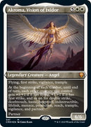 Akroma, Vision of Ixidor (Foil Etched) [Commander Legends] - Destination Retro