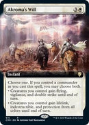 Akroma's Will (Extended Art) [Commander Legends] - Destination Retro