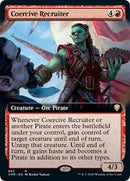 Coercive Recruiter (Extended Art) [Commander Legends] - Destination Retro