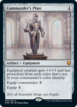 Commander's Plate [Commander Legends] - Destination Retro