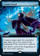 Arcane Denial (Extended Art) [Commander Legends] - Destination Retro