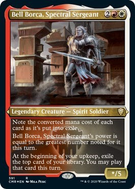 Bell Borca, Spectral Sergeant (Foil Etched) [Commander Legends] - Destination Retro