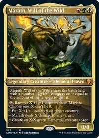 Marath, Will of the Wild (Foil Etched) [Commander Legends] - Destination Retro