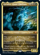 Karador, Ghost Chieftain (Foil Etched) [Commander Legends] - Destination Retro