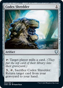 Codex Shredder [Commander Legends] - Destination Retro