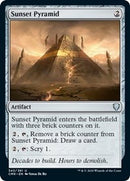 Sunset Pyramid [Commander Legends] - Destination Retro
