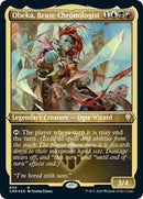 Obeka, Brute Chronologist (Foil Etched) [Commander Legends] - Destination Retro