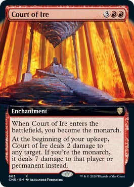 Court of Ire (Extended Art) [Commander Legends] - Destination Retro