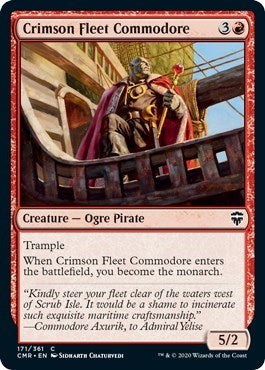 Crimson Fleet Commodore [Commander Legends] - Destination Retro