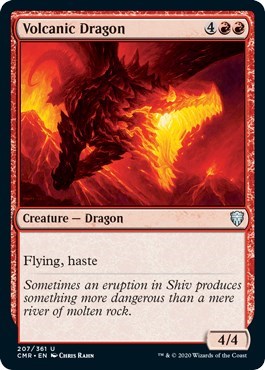 Volcanic Dragon [Commander Legends] - Destination Retro