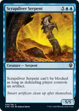 Scrapdiver Serpent [Commander Legends] - Destination Retro