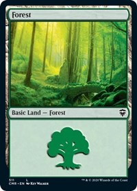 Forest (511) [Commander Legends] - Destination Retro