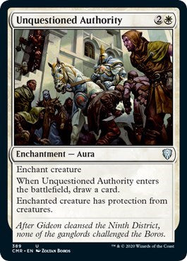 Unquestioned Authority [Commander Legends] - Destination Retro