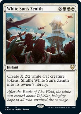 White Sun's Zenith [Commander Legends] - Destination Retro