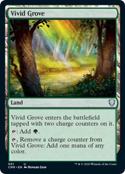 Vivid Grove [Commander Legends] - Destination Retro