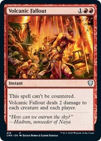 Volcanic Fallout [Commander Legends] - Destination Retro