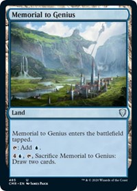 Memorial to Genius [Commander Legends] - Destination Retro