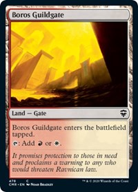 Boros Guildgate [Commander Legends] - Destination Retro