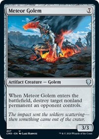 Meteor Golem (467) [Commander Legends] - Destination Retro