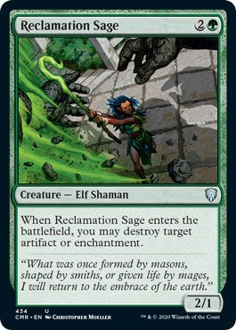 Reclamation Sage (434) [Commander Legends] - Destination Retro