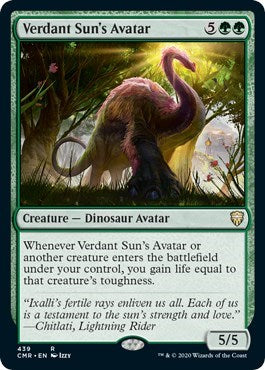Verdant Sun's Avatar [Commander Legends] - Destination Retro