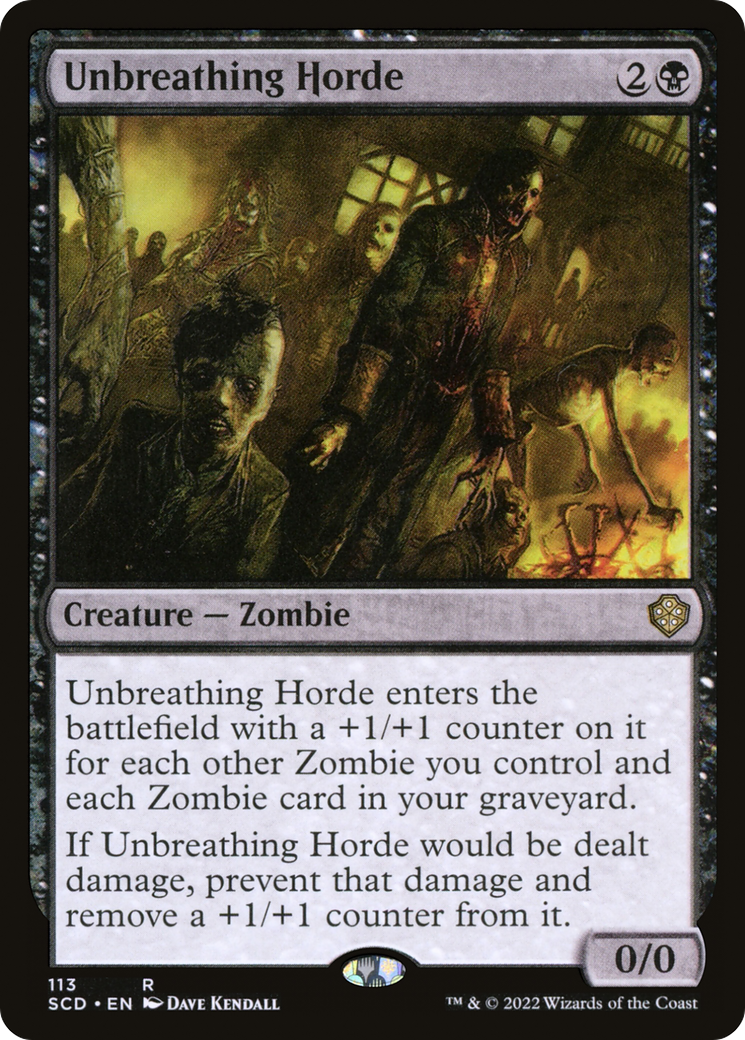 Unbreathing Horde [Starter Commander Decks] - Destination Retro