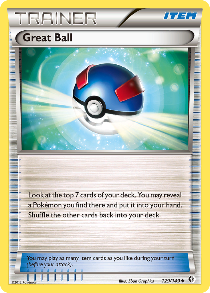 Great Ball (129/149) [Black & White: Boundaries Crossed] - Destination Retro