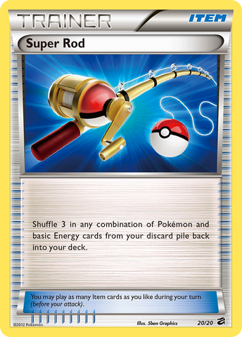 Super Rod (20/20) [Black & White: Dragon Vault] - Destination Retro