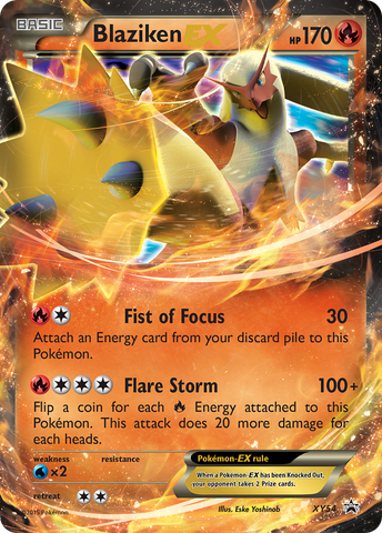 Blaziken EX (XY54) [XY: Black Star Promos] - Destination Retro
