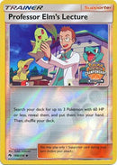 Professor Elm's Lecture (188/214) (Regional Championship Promo) [Sun & Moon: Lost Thunder] - Destination Retro