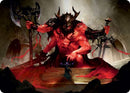 Awaken the Blood Avatar Art Card [Strixhaven: School of Mages Art Series] - Destination Retro