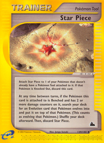 Star Piece (139/144) [Skyridge] - Destination Retro