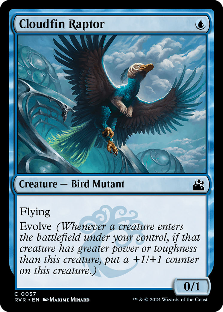 Cloudfin Raptor [Ravnica Remastered] - Destination Retro