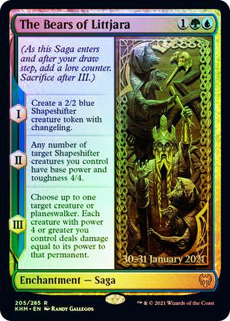 The Bears of Littjara [Kaldheim Prerelease Promos] - Destination Retro