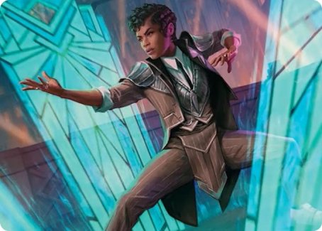 Dapper Shieldmate Art Card [Streets of New Capenna Art Series] - Destination Retro