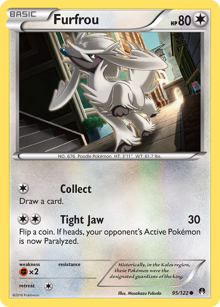 Furfrou (95/122) [XY: BREAKpoint] - Destination Retro