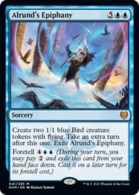 Alrund's Epiphany [Kaldheim Promos] - Destination Retro