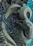 Koma, Cosmos Serpent 2 Art Card [Kaldheim: Art Series] - Destination Retro