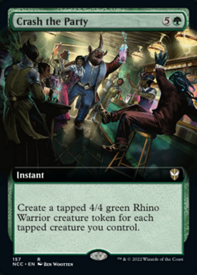 Crash the Party (Extended Art) [Streets of New Capenna Commander] - Destination Retro
