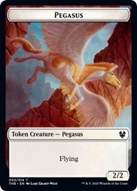 Pegasus // Shark Double-sided Token (Challenger 2021) [Unique and Miscellaneous Promos] - Destination Retro